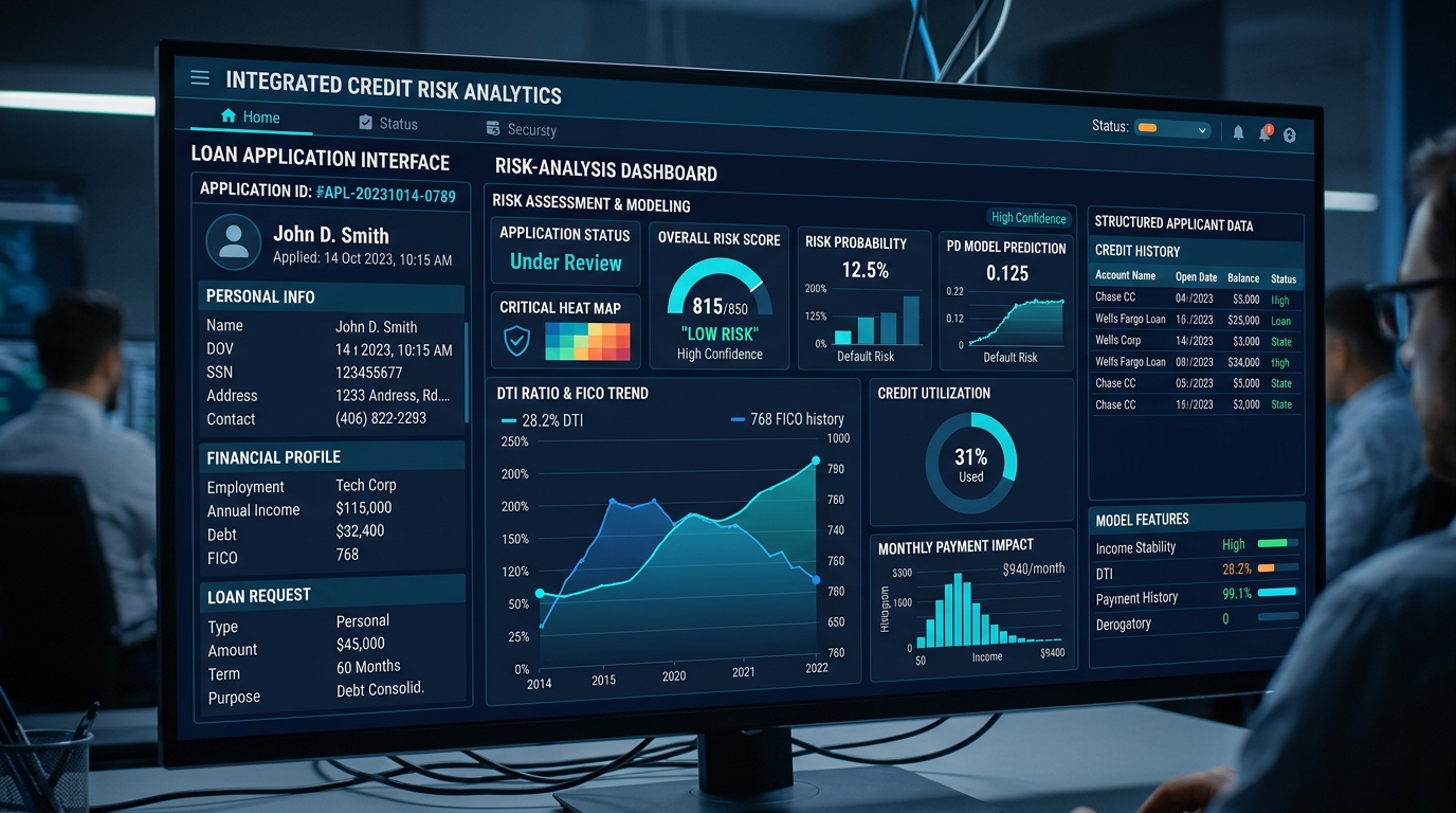 Loan Approval Risk Dashboard